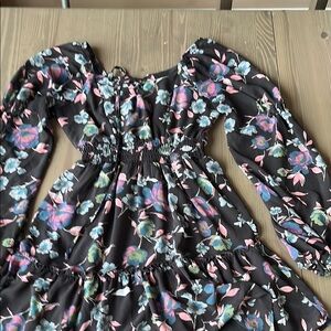 Floral Long Sleeve Dress